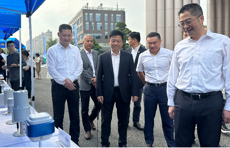 魯爾物聯(lián)參加浙江省國際減災日主題宣傳活動，用科技助力防災減災