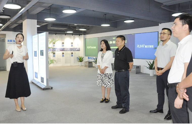 水利部三峽工程管理司司長(zhǎng)阮利民一行調(diào)研魯爾物聯(lián)