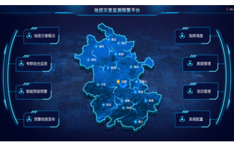 Geological Disaster Monitoring and Early Warning System of Anhui Province