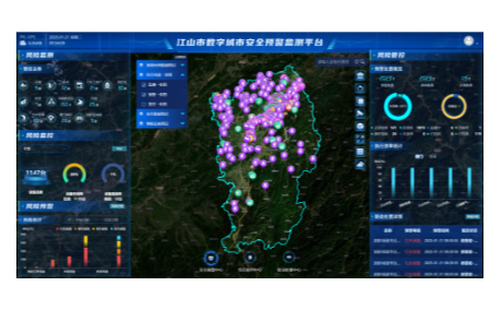 Construction Of Digital Operations Center For City Safety Project In Jiangshan